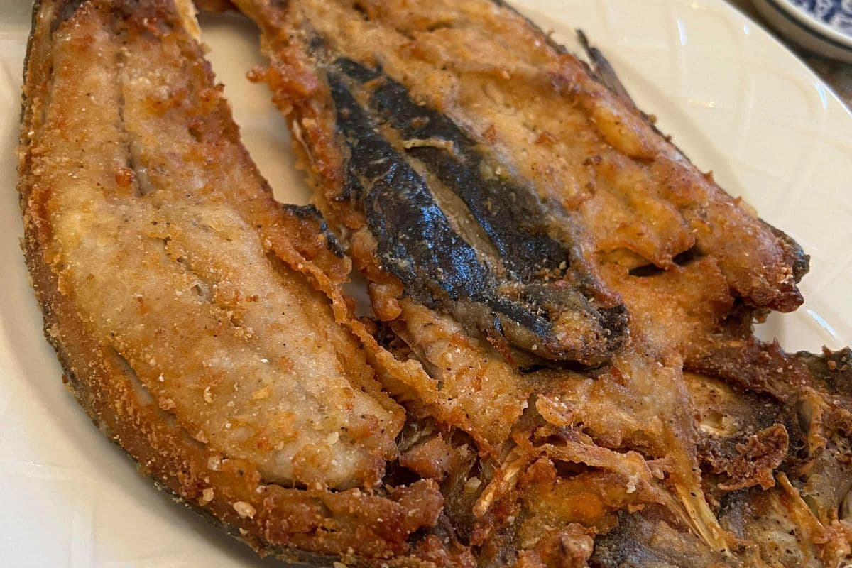 Fried Bangus w/Rice