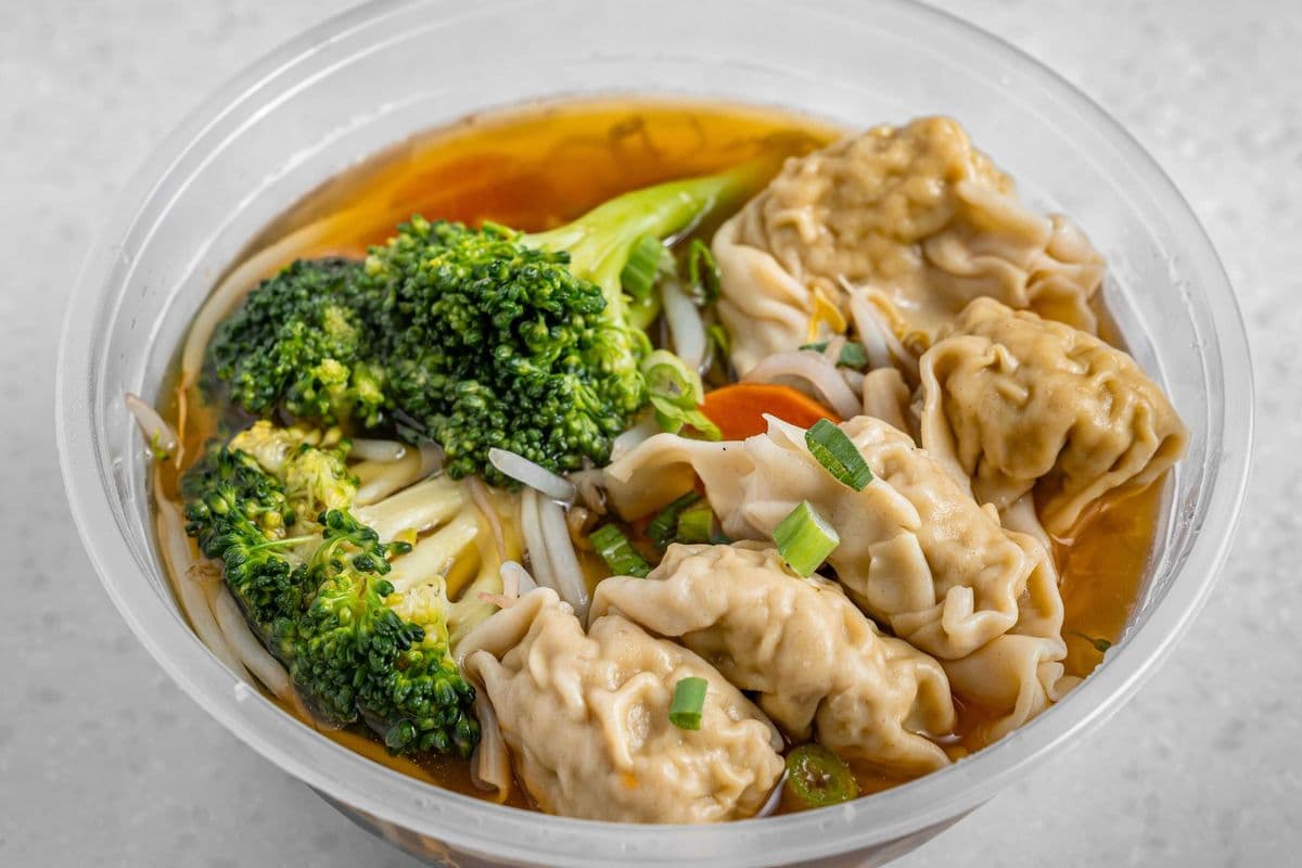 N1. Wonton Noodles Soup