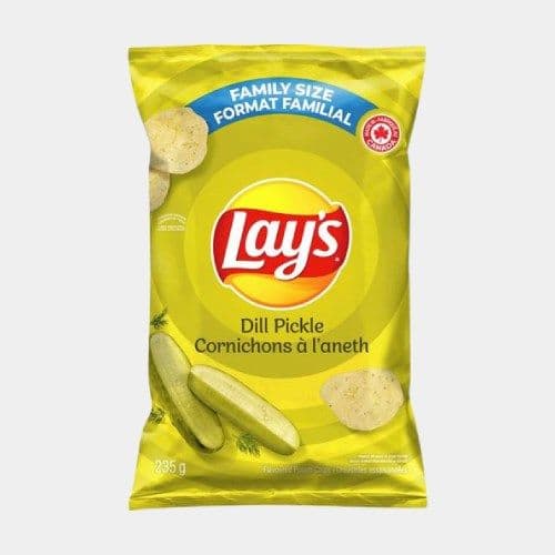 Lay's - Cornichons à l'aneth / Lay's - Dill Pickle