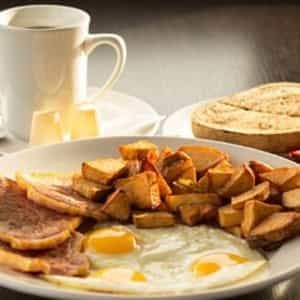 3 Eggs Any Style with Meat