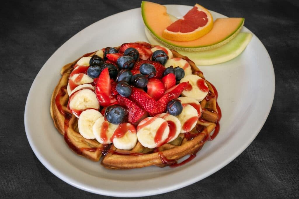 Gaufre aux fruits / Fruit Waffle