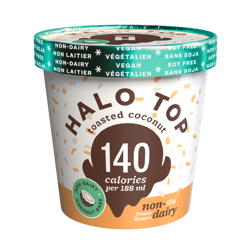 Halo Top Non-dairy Toasted Coconut