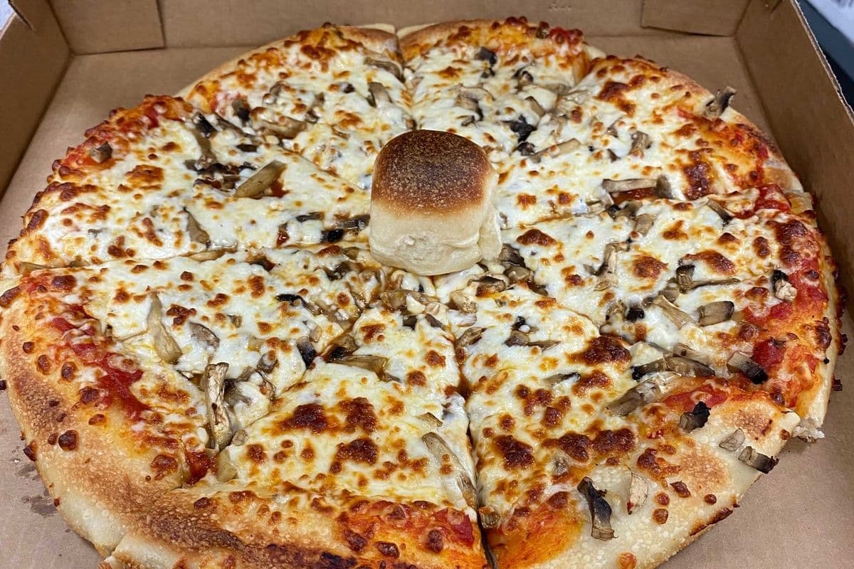 3. 12" Mushroom Pizza