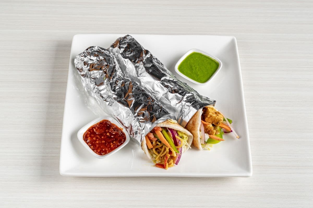 Wrap Au Paneer Kathi / Paneer Kathi Wrap