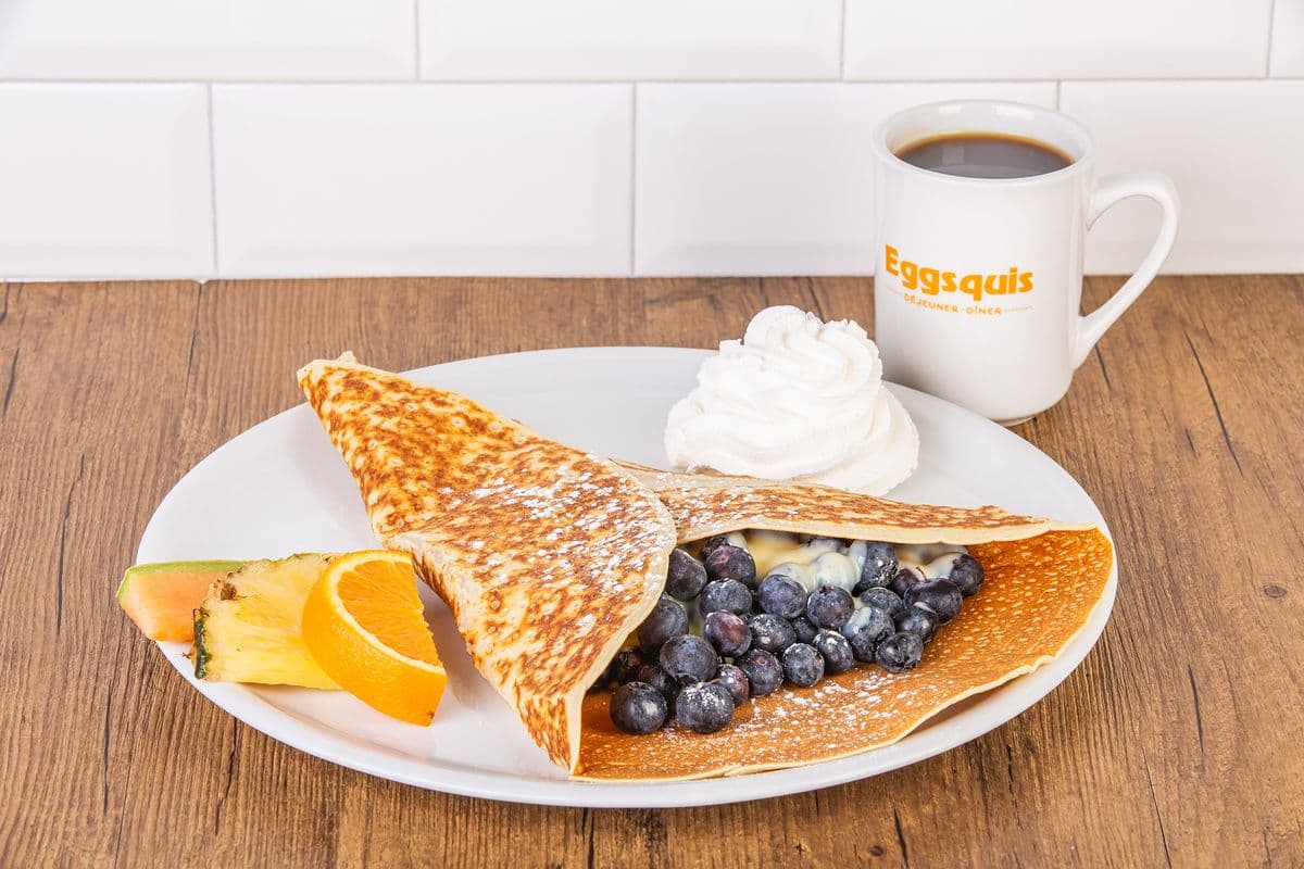 Blueberry Crepe