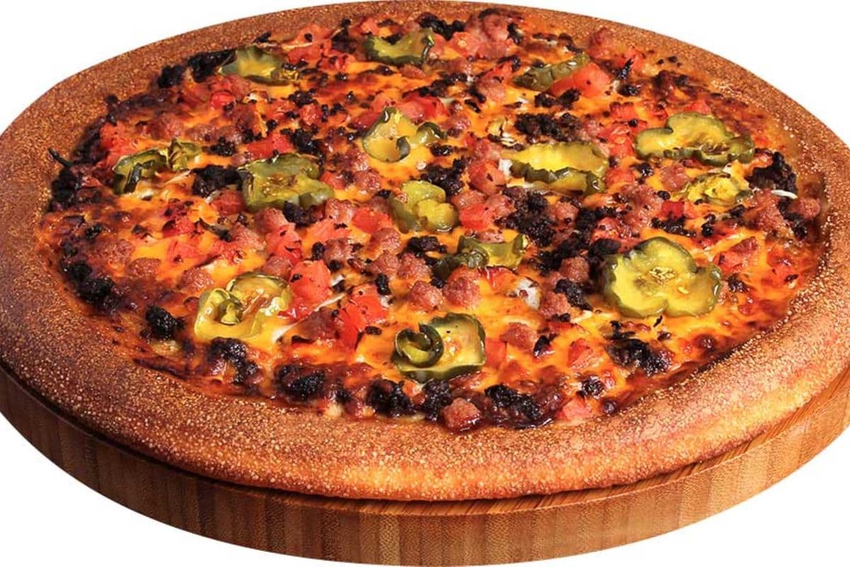 12" Bacon Cheeseburger (First Pizza)