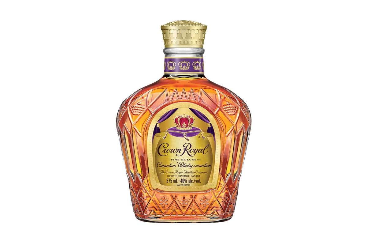 Crown Royal Canadian Rye Whisky (375ml) (1 x 375ml)