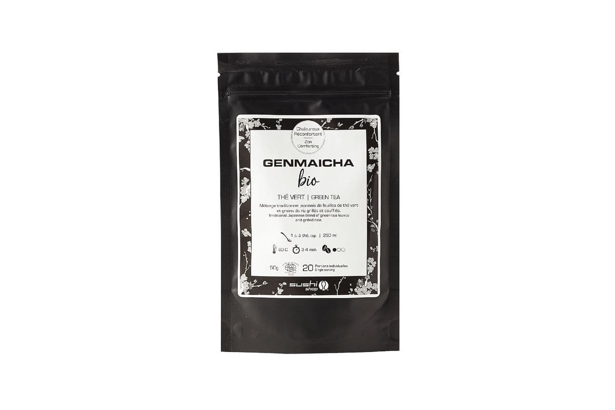 Thé vert biologique Genmaicha / Genmaicha Organic Green Tea