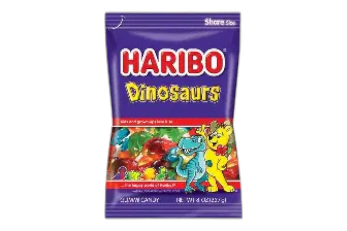 Haribo Dinosaurs (142gm) (110 Cal)