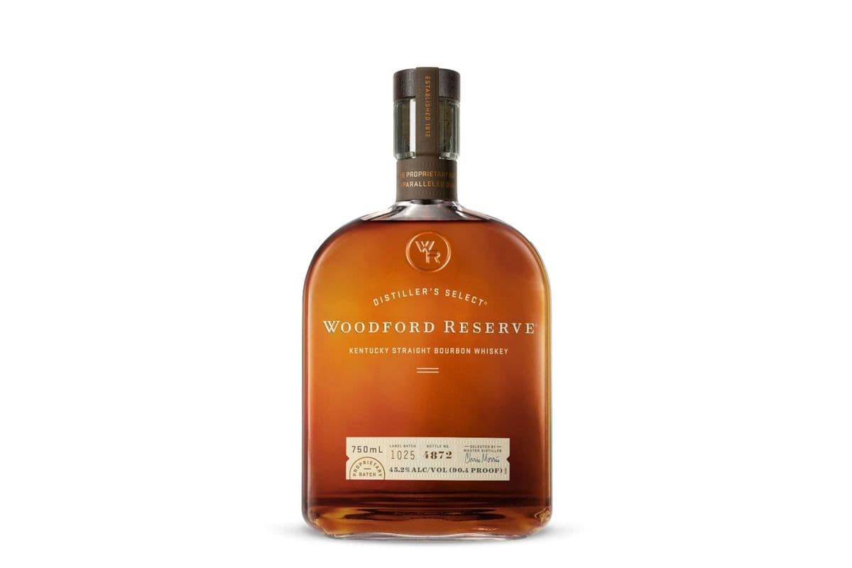 Woodford Reserve Kentucky Straight Bourbon (750 ml Bottle) (1 x 750 ml Bottle)