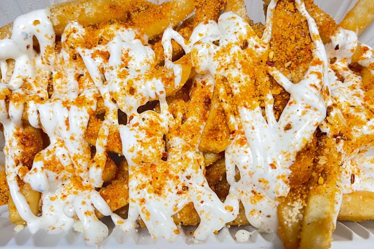 Garlic Parm fries