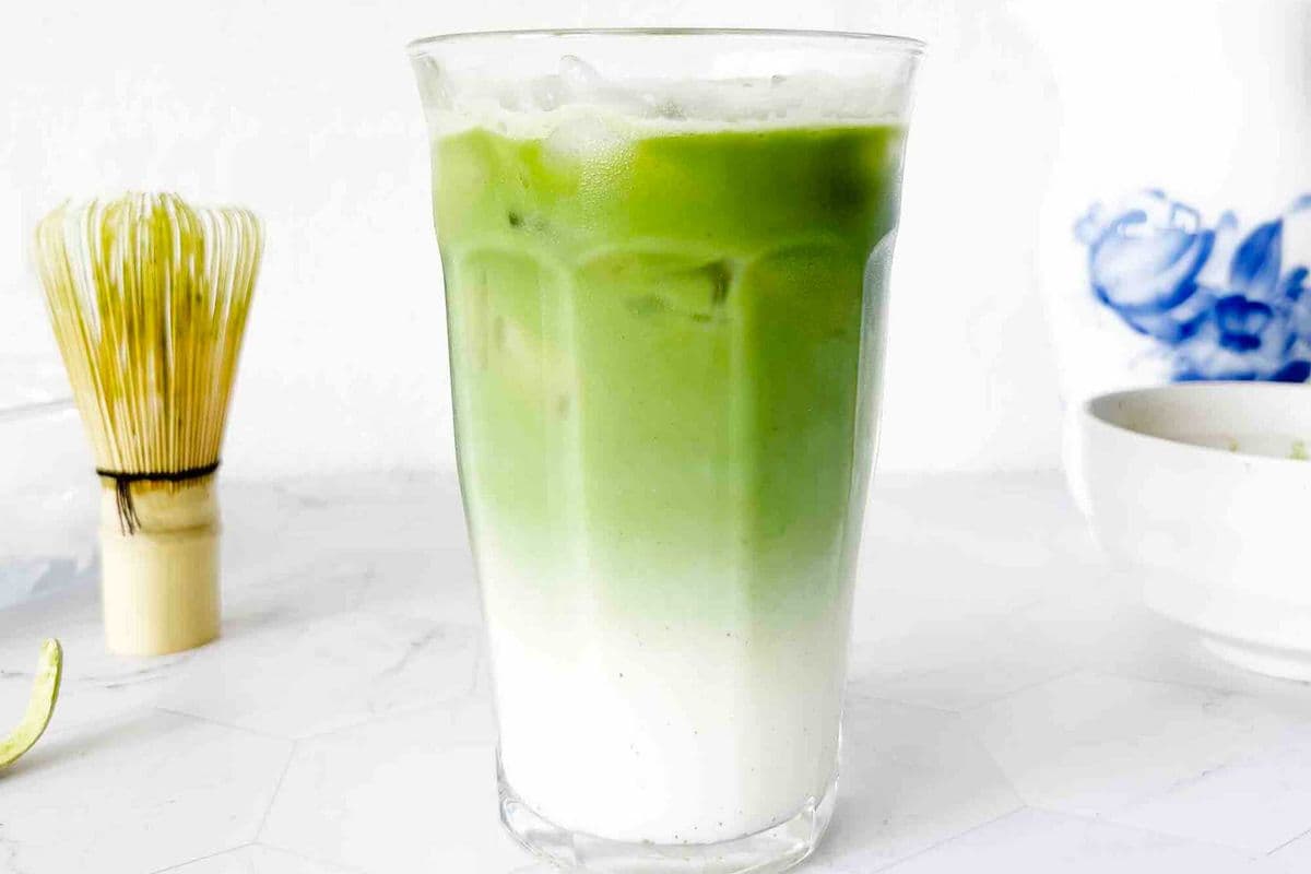 Iced Royal Matcha Latte 冰抹茶拿铁 (20oz)