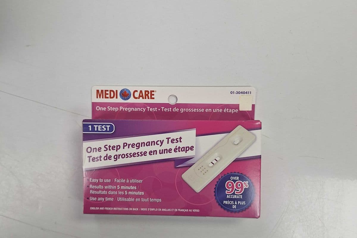 Medi Care One Step Pregnancy Test (1 Test) - $ 3.99