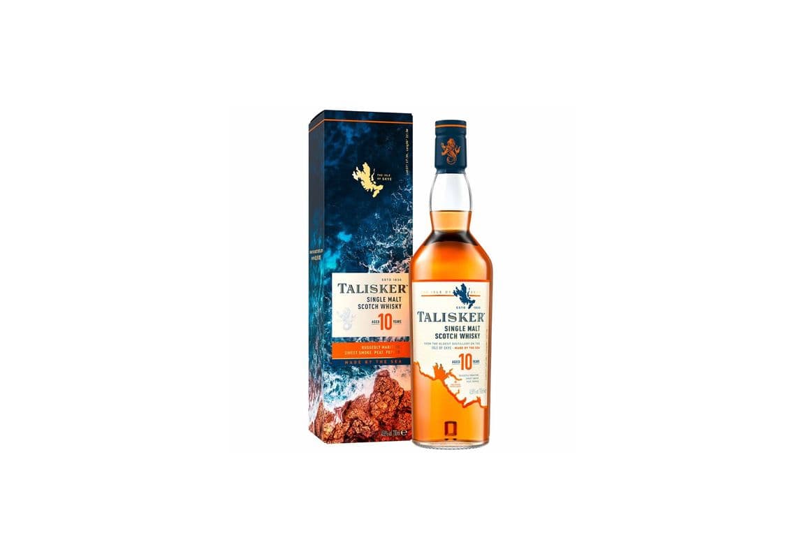 Talisker 10 Year Old Single Malt (1 x 750 ml)