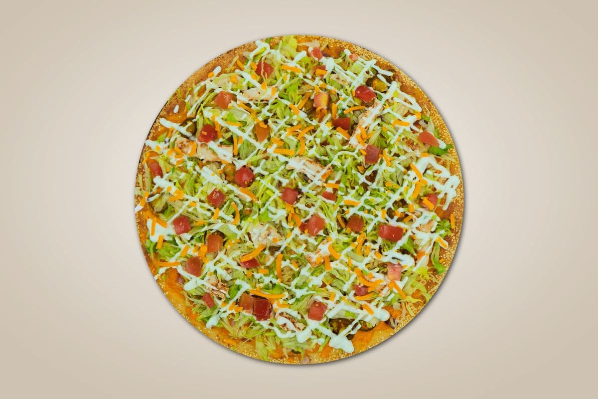 30B. 12" Medium Chicken Taco Pizza