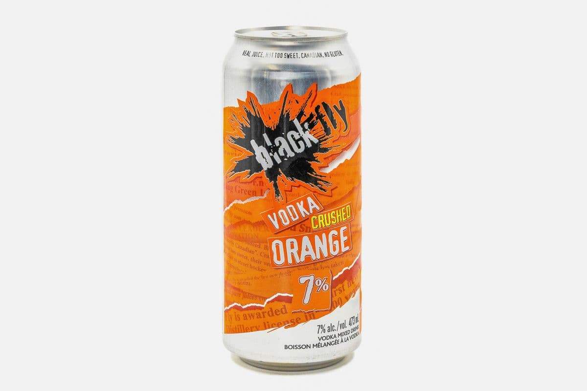 Black Fly Vodka Crushed Orange (1 x 473 ml Can)