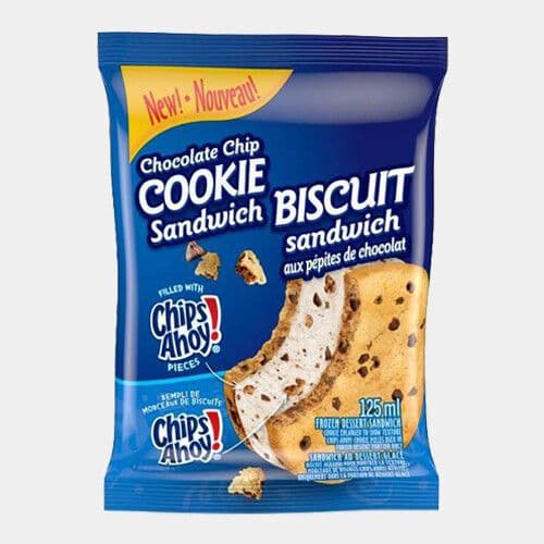Chips Ahoy Sandwich biscuit aux pepite de chocolat (125mL) / Chips Ahoy Chocolate Chip Cookie Sandwich (125mL)