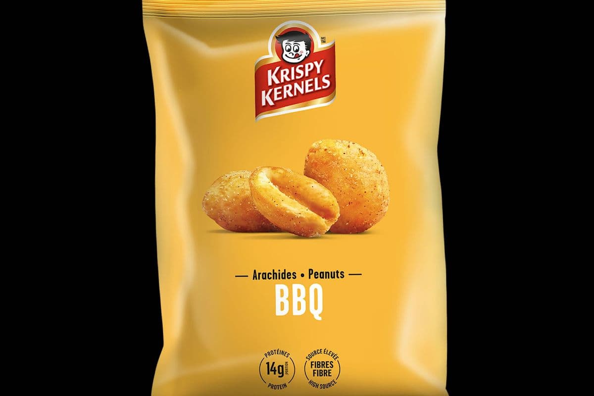 Krispy Kernels - Arachides au BBQ / BBQ Peanuts (150 g)