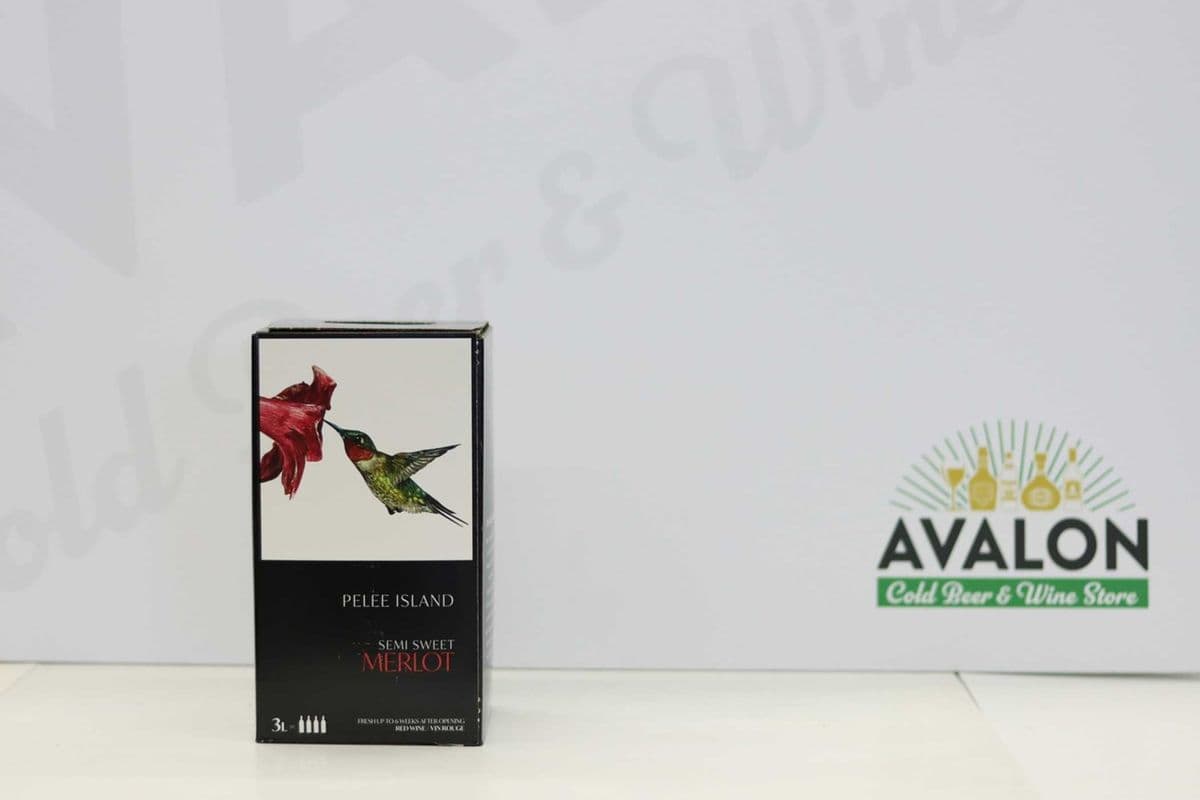 Pelee Island Semi-Sweet Merlot 3L Box (1 x 4L)