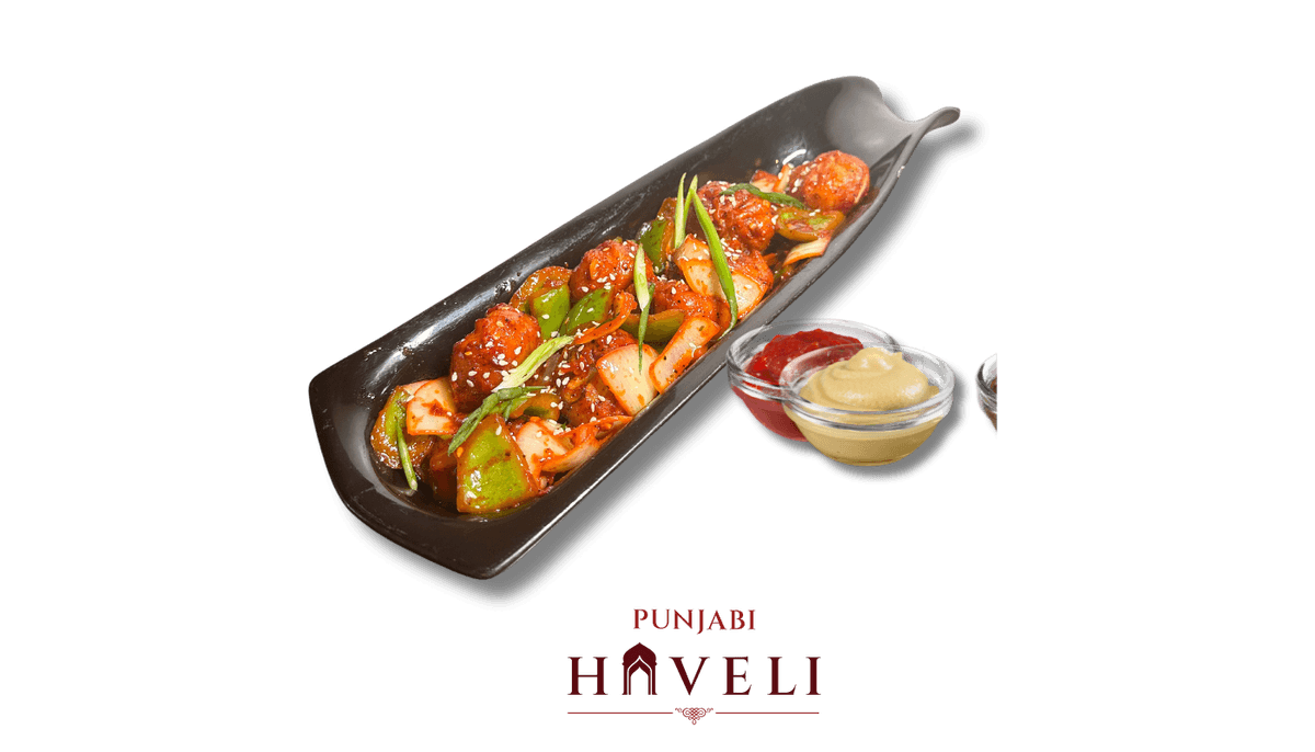 Chilli momos (8pcs)