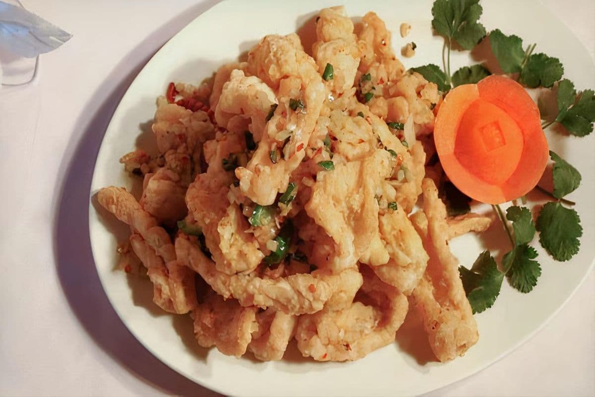 Deep-Fried Squid with Peppery Salt 椒盐鱿鱼