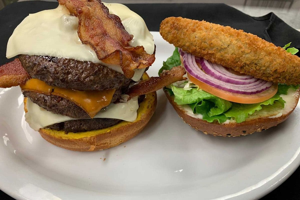 Three Animal Burger