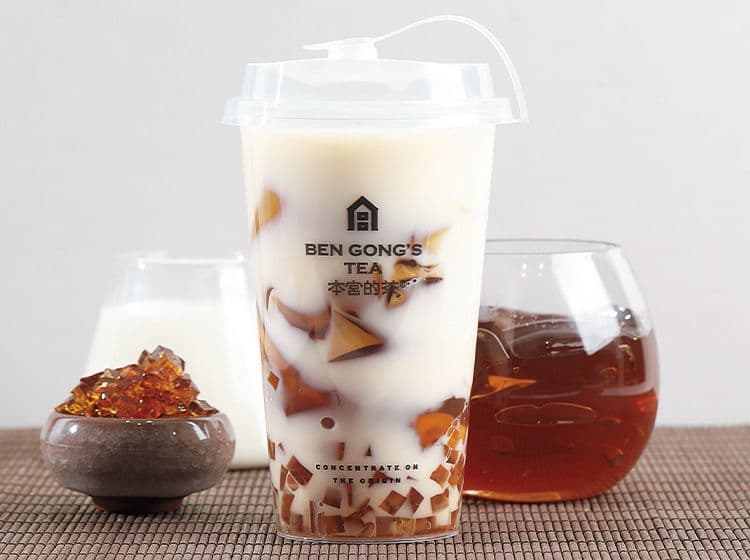 Gold Oolong Pure Milk Tea / 纯奶茶⾦观⾳