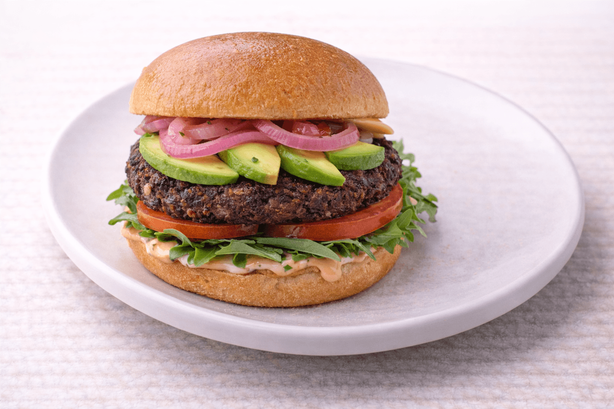 Bayside Black Bean Baja Burger