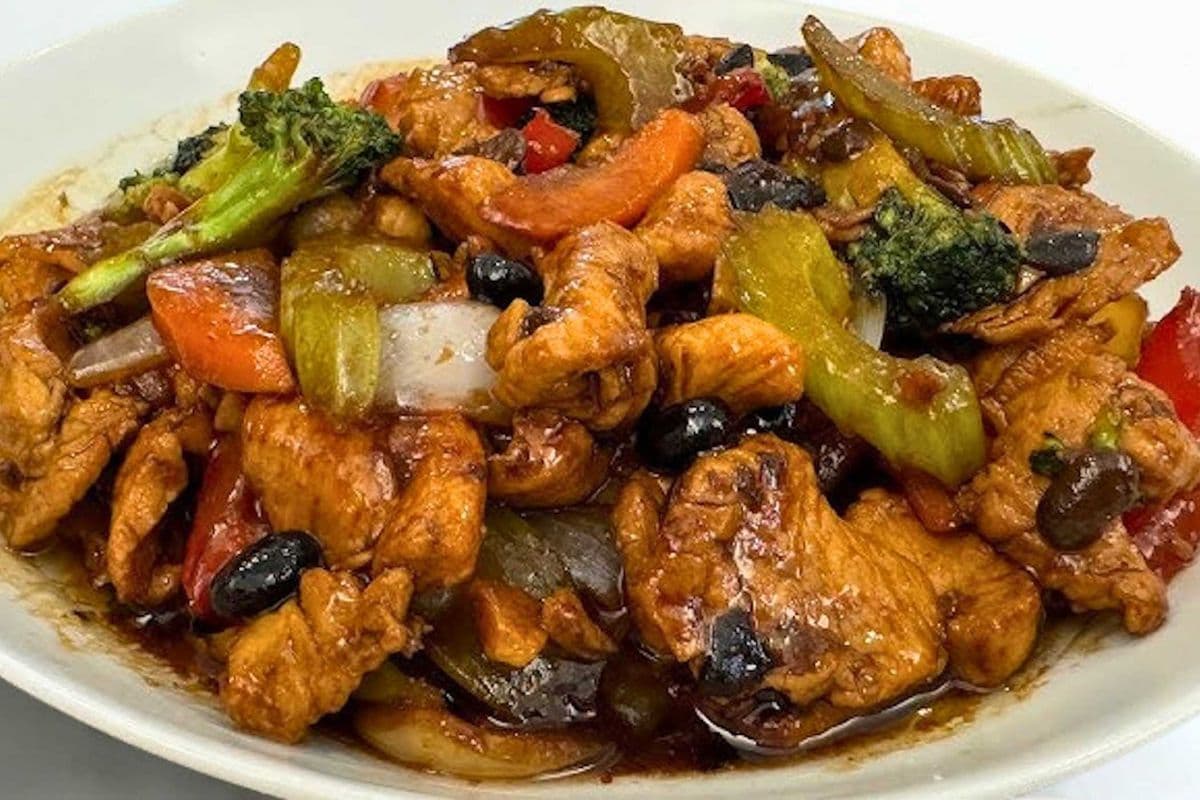 Chicken with Black Bean Sauce