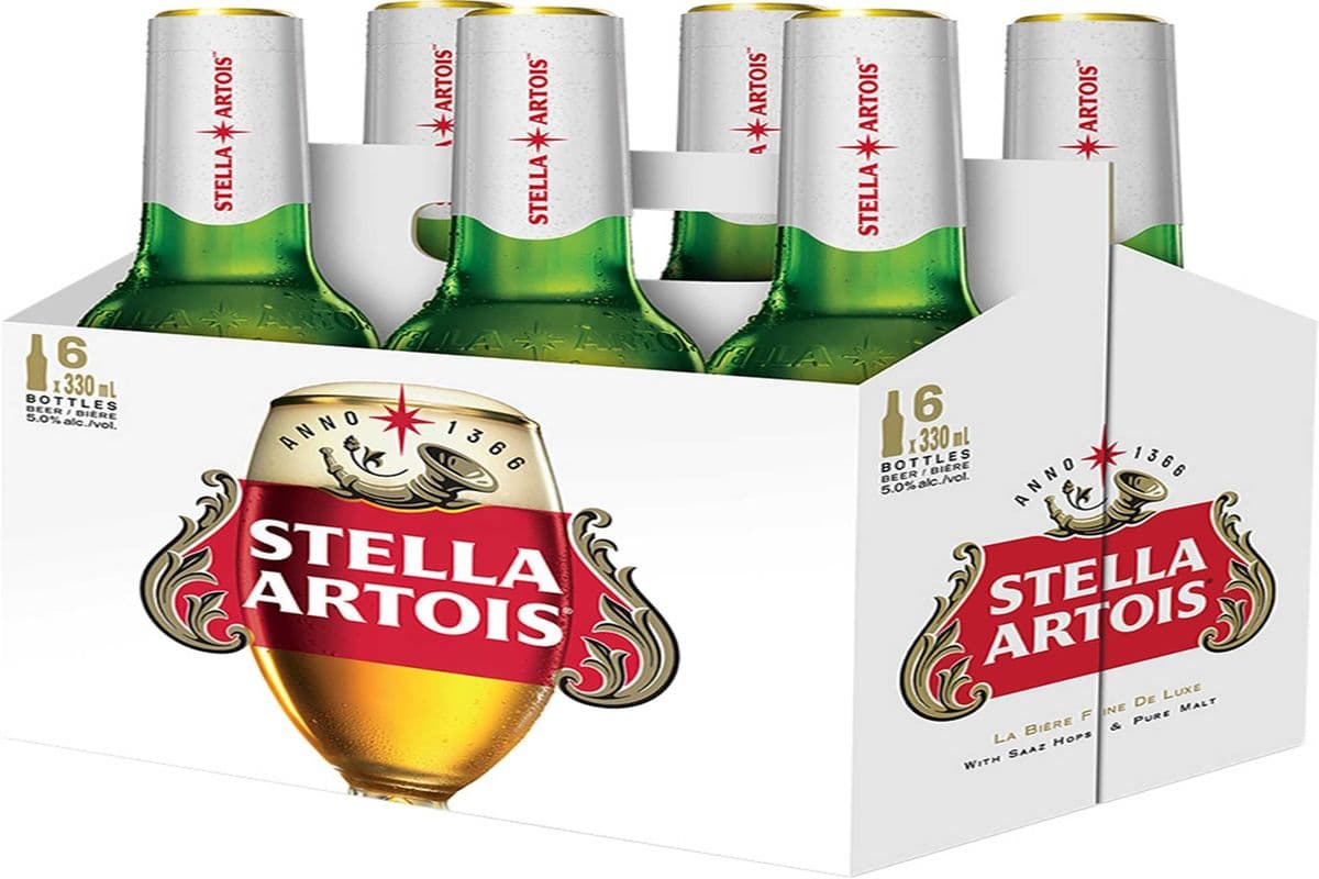 STELLA ARTOIS 6 BOTTLES (6 x 330mL)