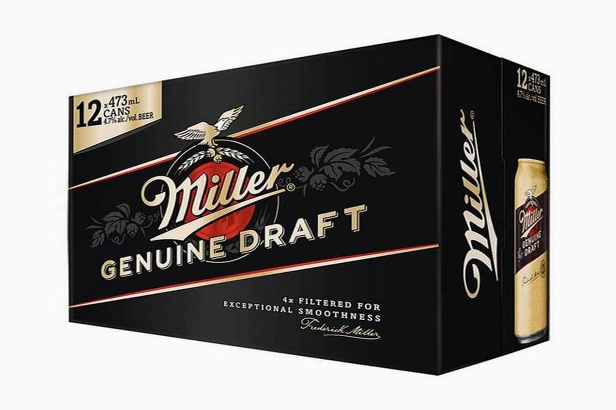 MILLER GENUINE DRAFT BTL (12 x 355ML)