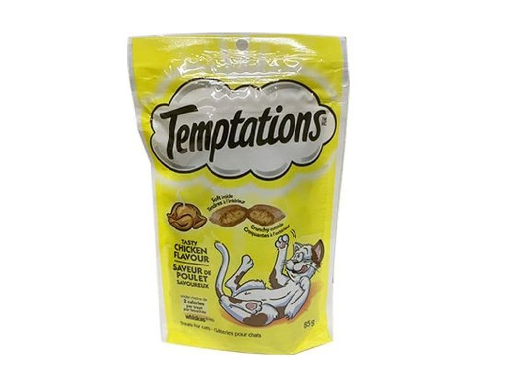 WHISKAS TEMPTATIONS TASTY CHICKEN 85G
