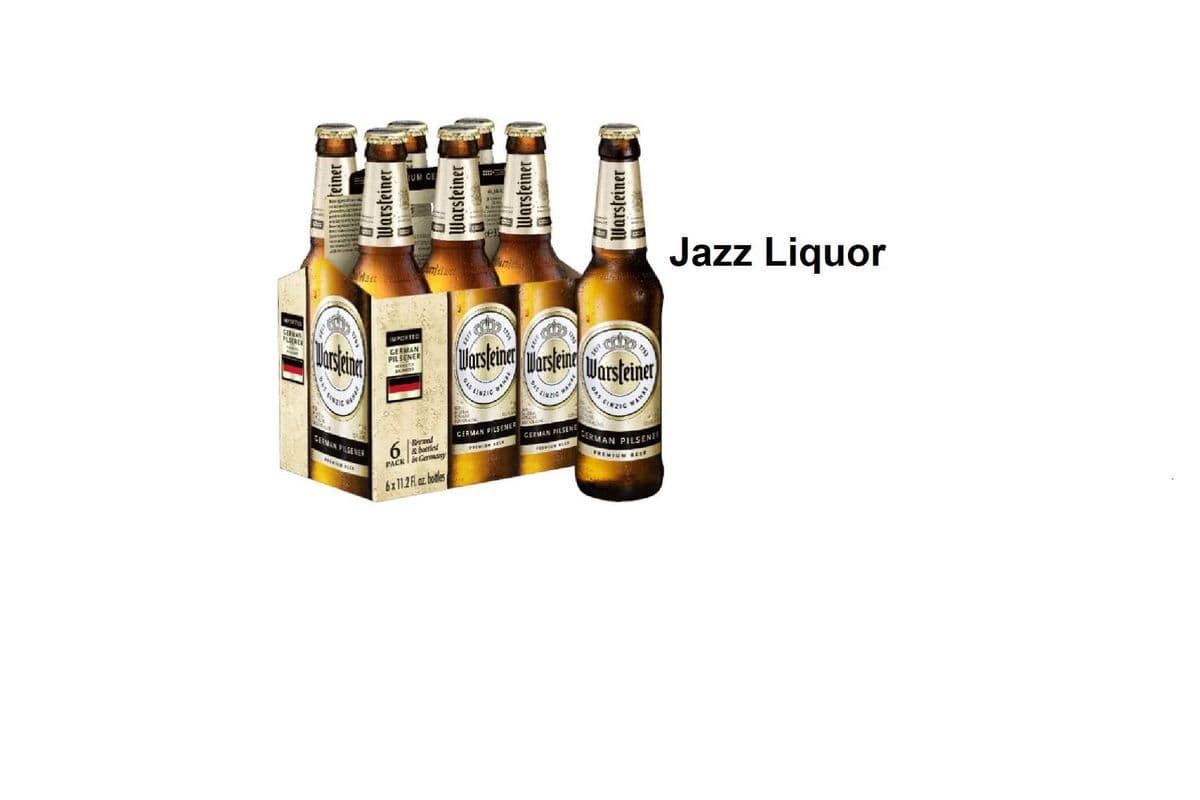 WARSTEINER PILSNER 6 BOTTLES (1 x 6x330 ML )