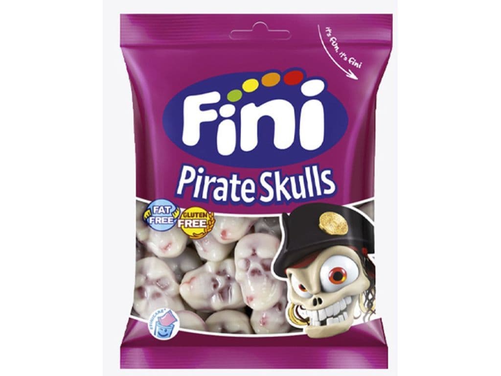 Fini Pirate Skulls Spanish Gummies 90g Candies