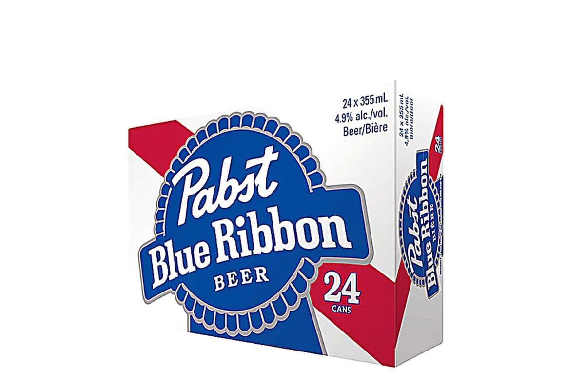 Pabst Blue Ribbon 24pk (1 x 24x355ml Cans)