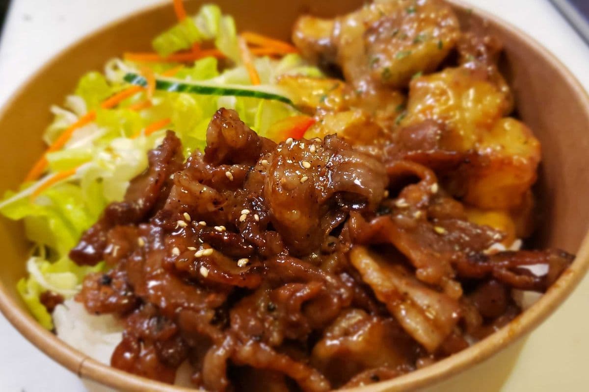 Grilled pork bulgogi