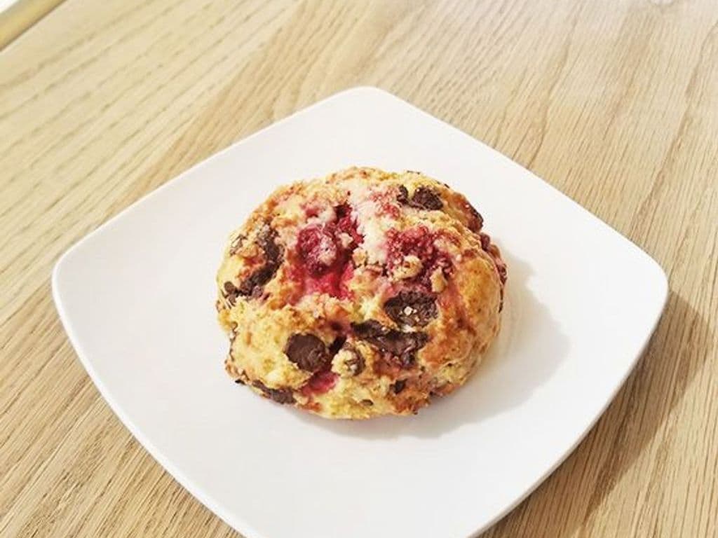 Dark Chocolate Raspberry Scone