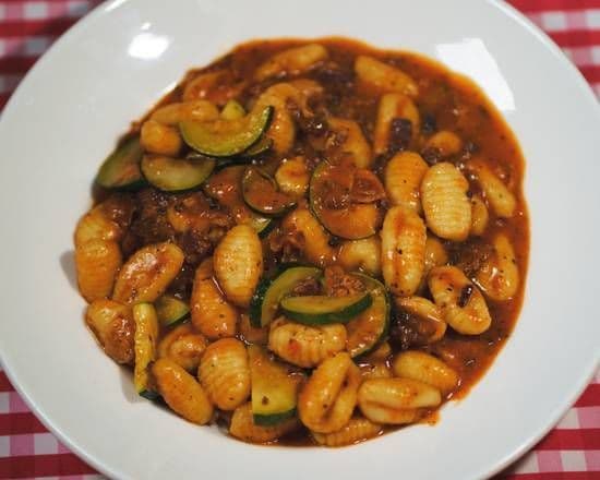 Gnocchi Al Ragu Zucchini
