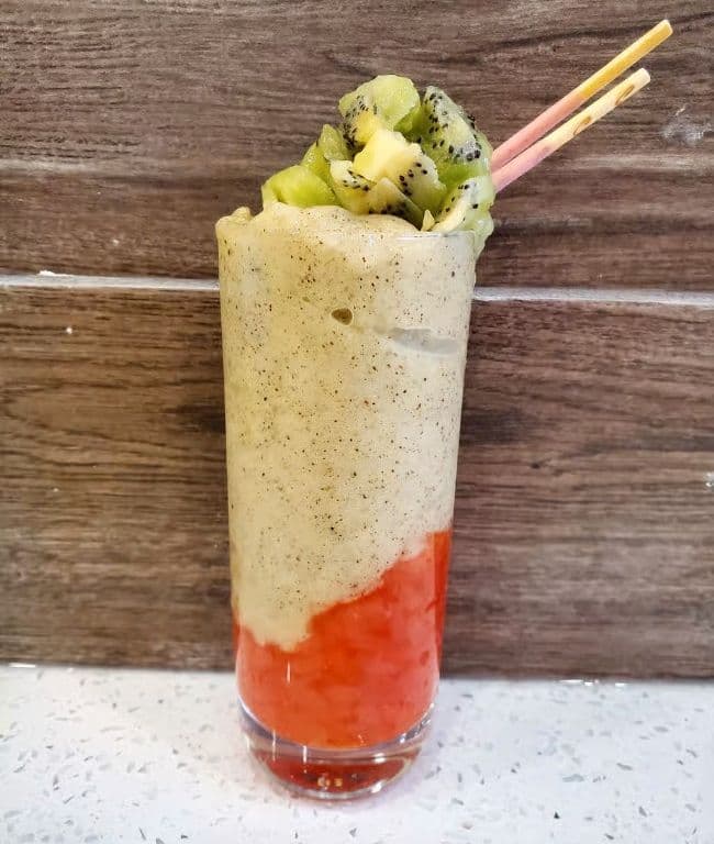 S3. Smoothie à la fraise et au kiwi