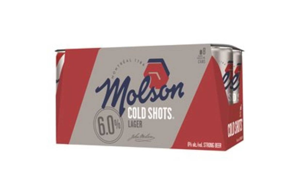 MOLSON CANADIAN COLD SHOTS 6.0 (8 PACK) (8 x 222ML)