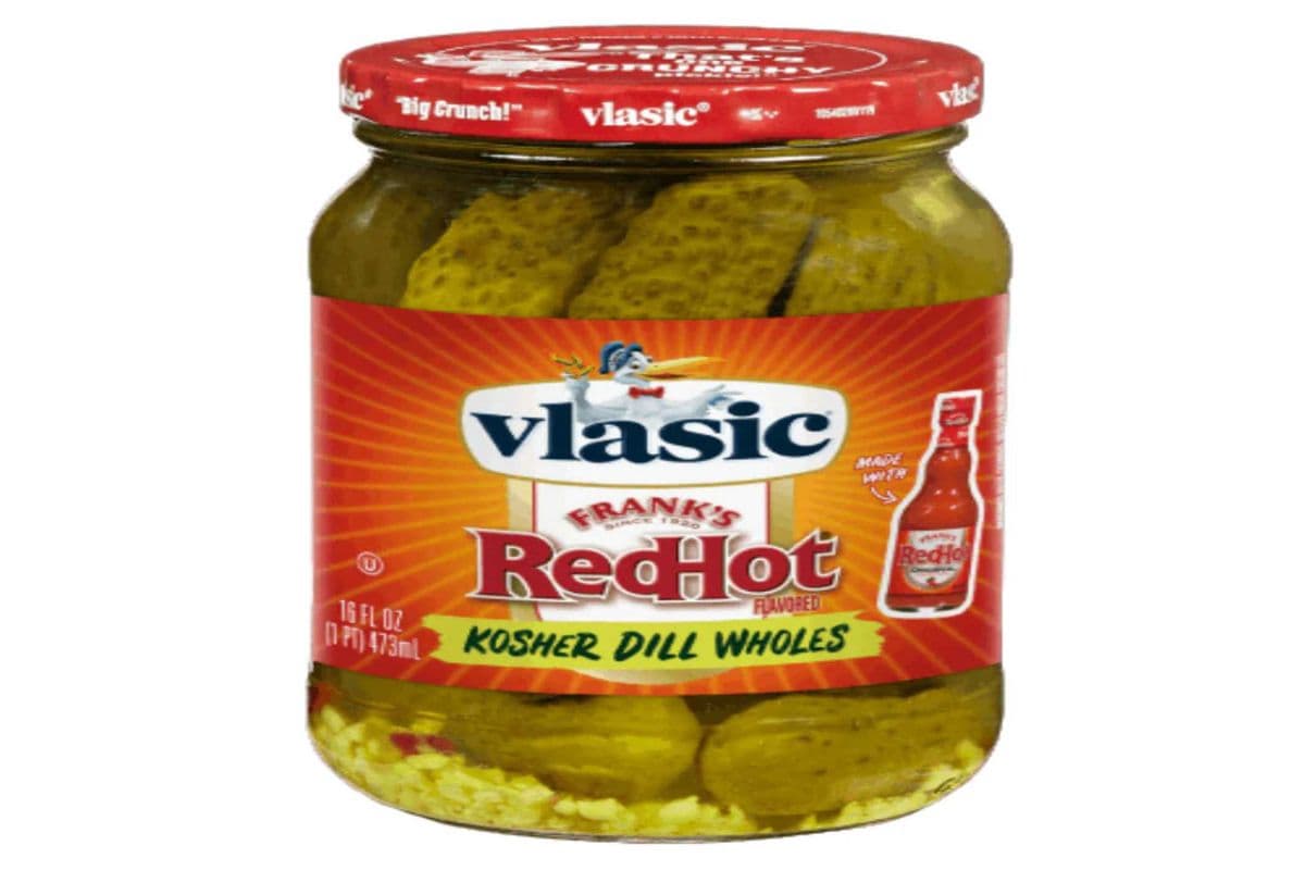 Vlasic Frank's RedHot Kosher Dill Pickles (473 ml) (473g)