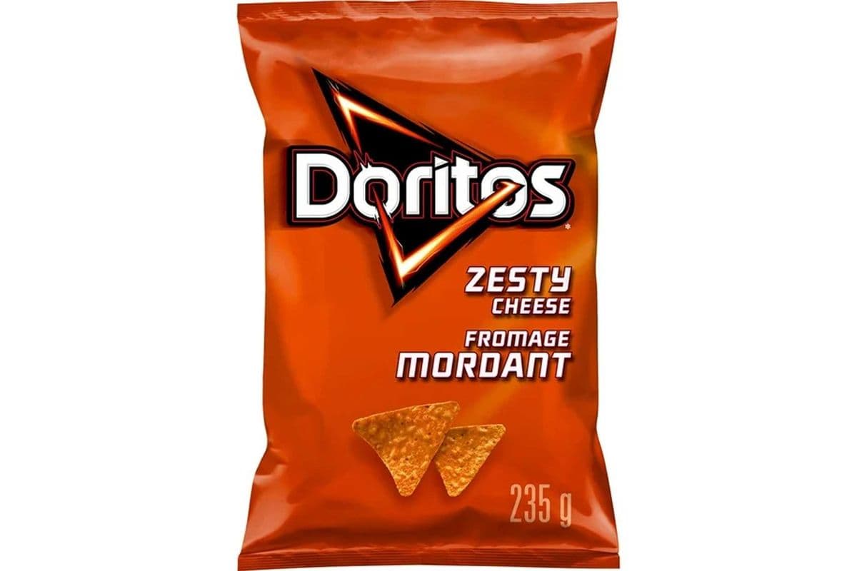 Dorito Zesty cheese