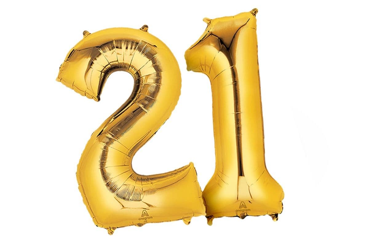Golden Number Balloon