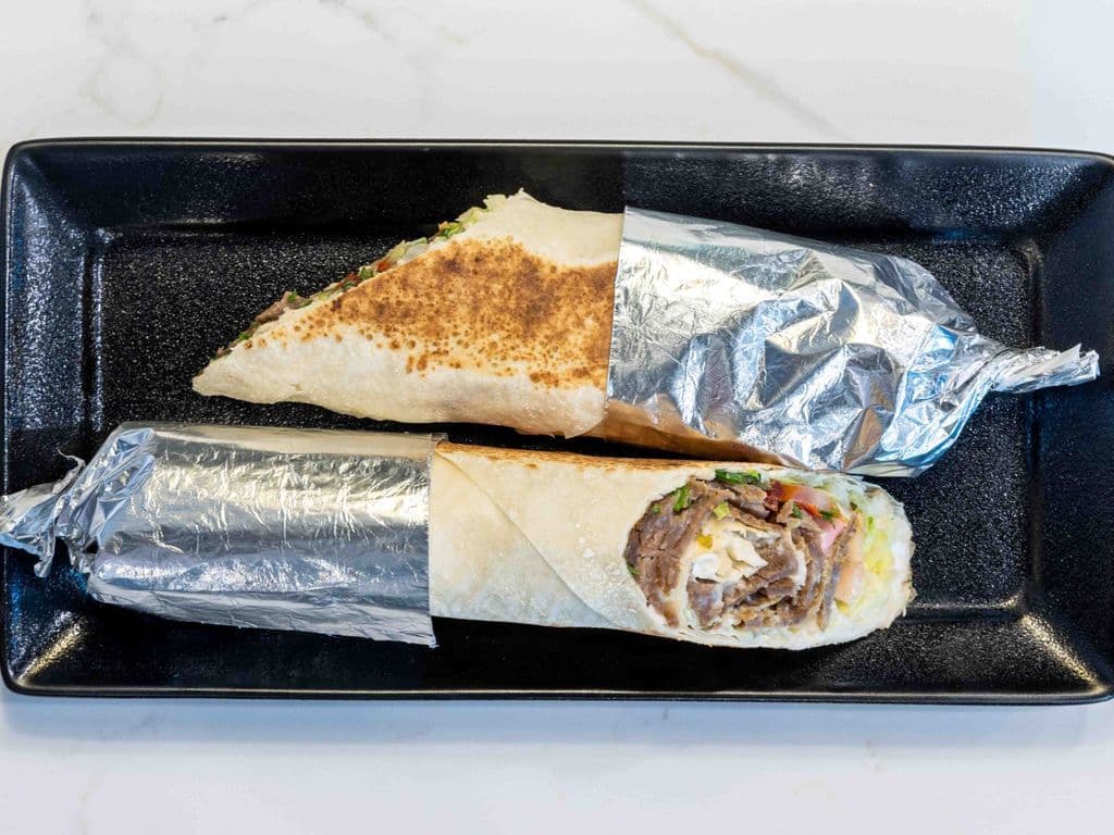 Beef Donair Wrap