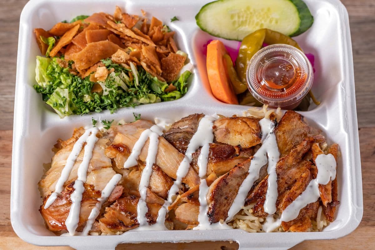 Chicken Shawarma (Meal with Rice) (Regular)