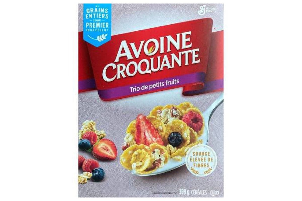 Avoine Croquante - Trio de Petits Fruits / Oatmeal Crisp - Triple Berry (399 g)