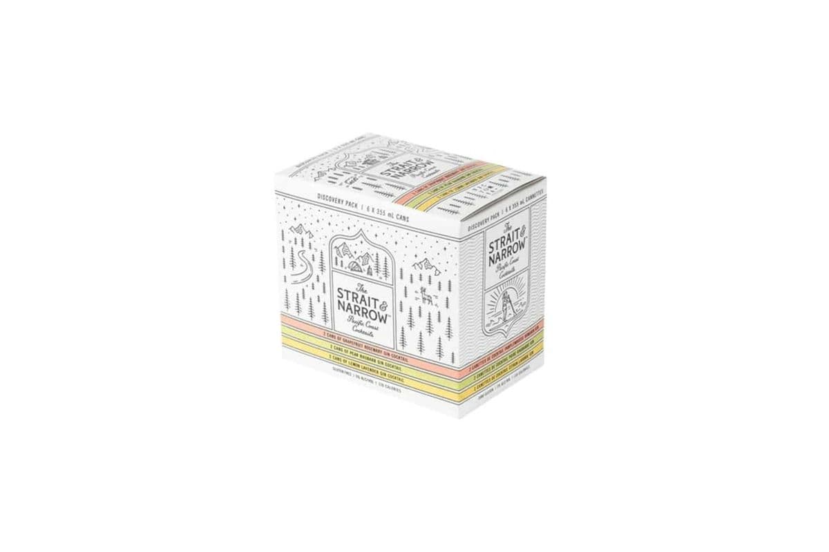 Strait & Narrow Gin Mix (6 Cans) (6 x 355ml)
