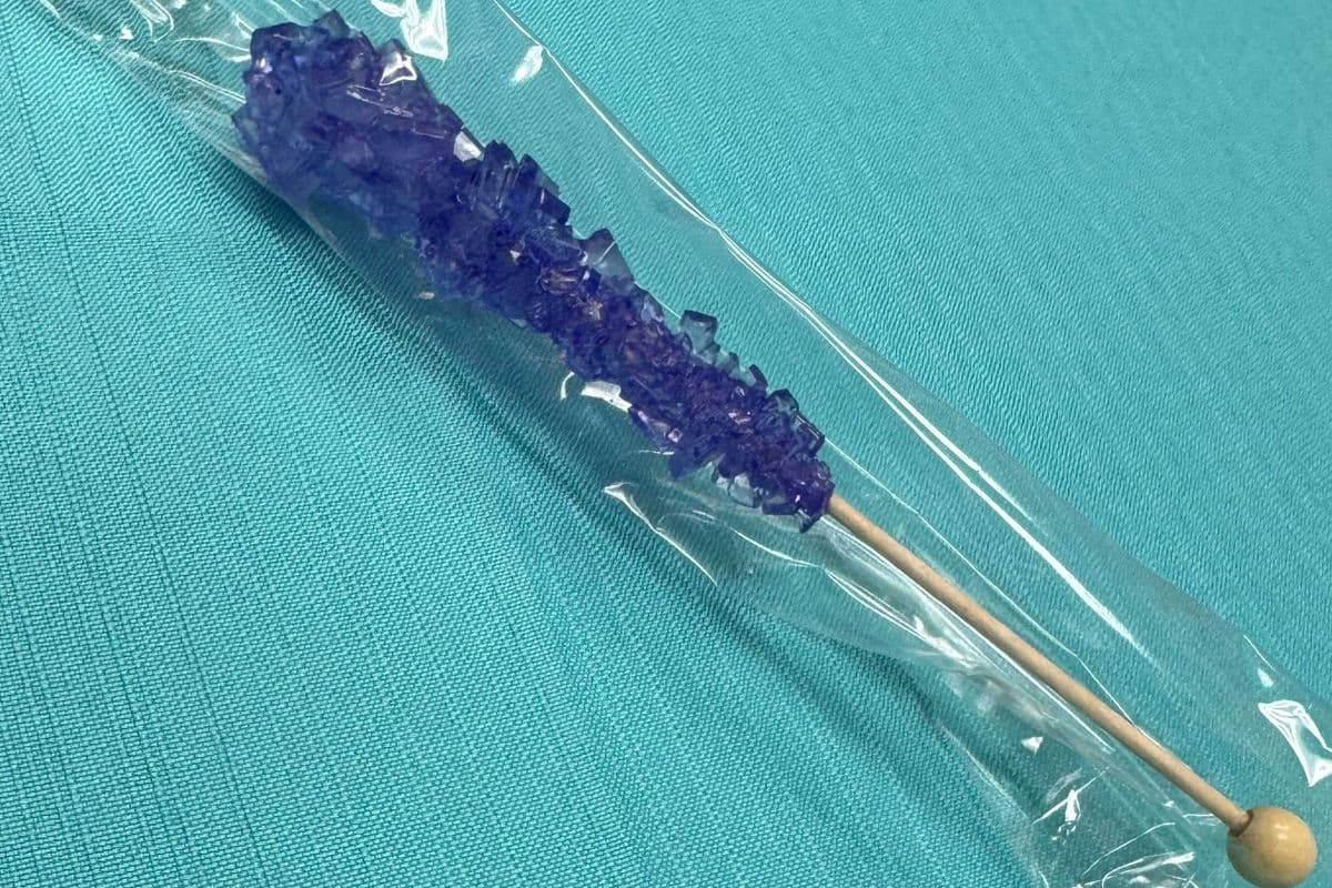 Purple Crystal Candy Stick (Grape)