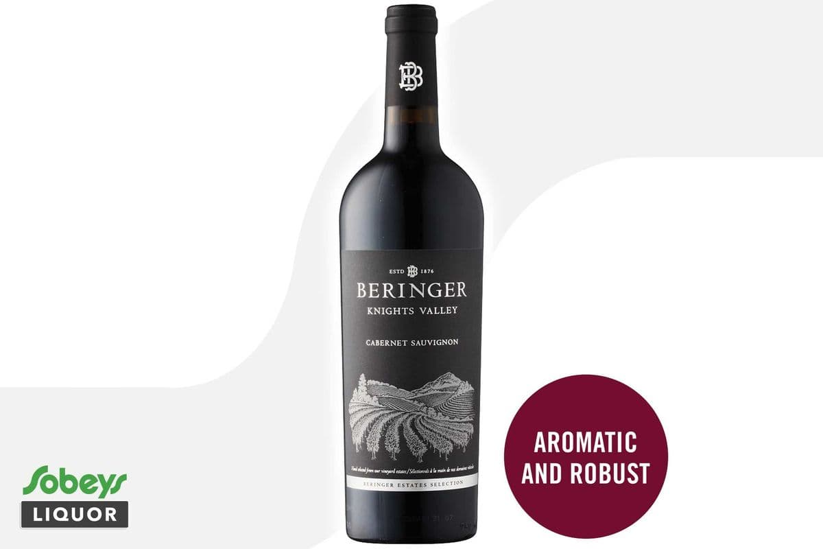 Beringer Knights Valley Cabernet Sauvignon (1 x 750 ml)