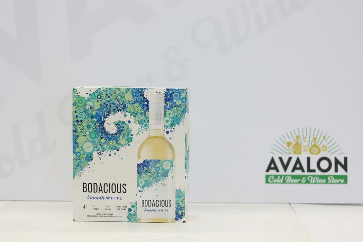 Bodacious Smooth White 4L Box (1 x 4L)